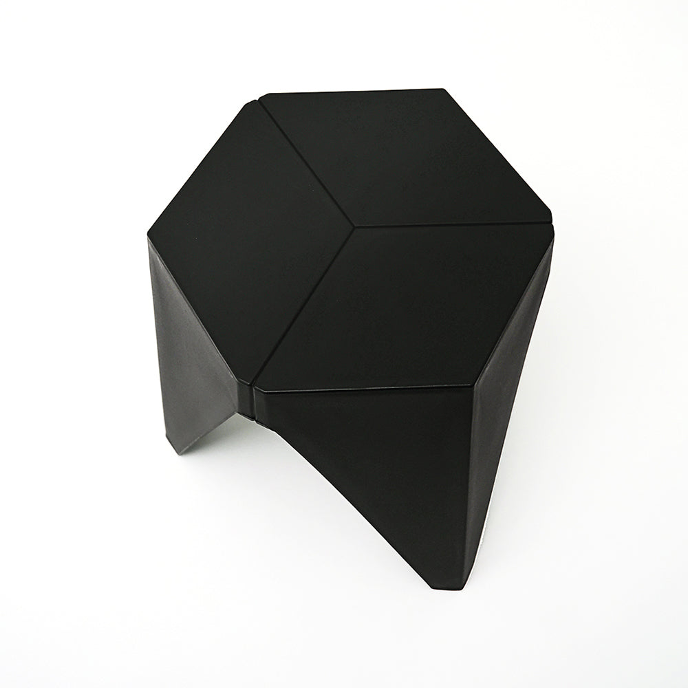 Lexi Stackable Stools - Black (Set of 2)