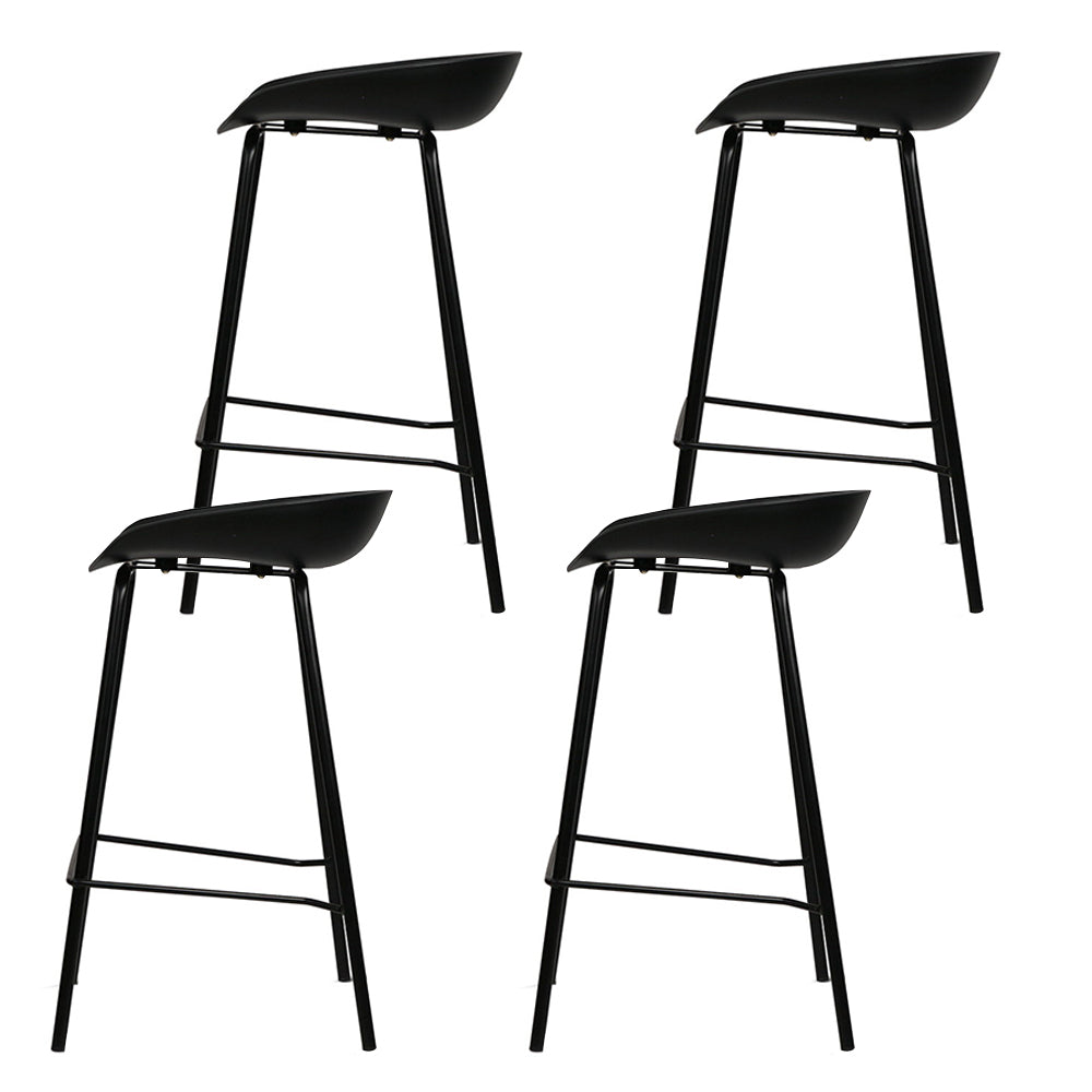 Korra 4x Bar Stools Kitchen Counter Stools Metal