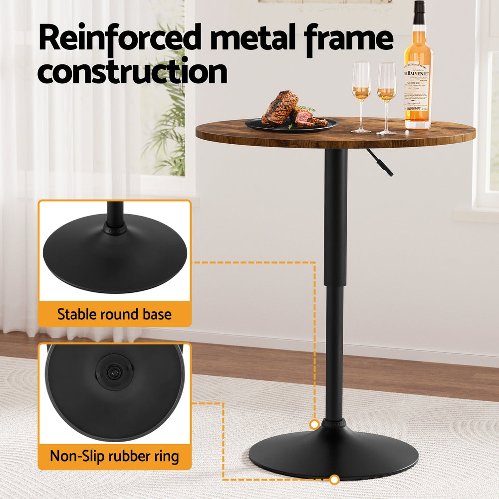 Jenna Height Adjustable Bar Table