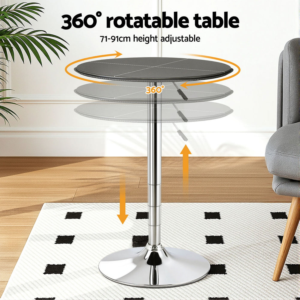 Langdon Bar Table - Swivel Height Adjustable