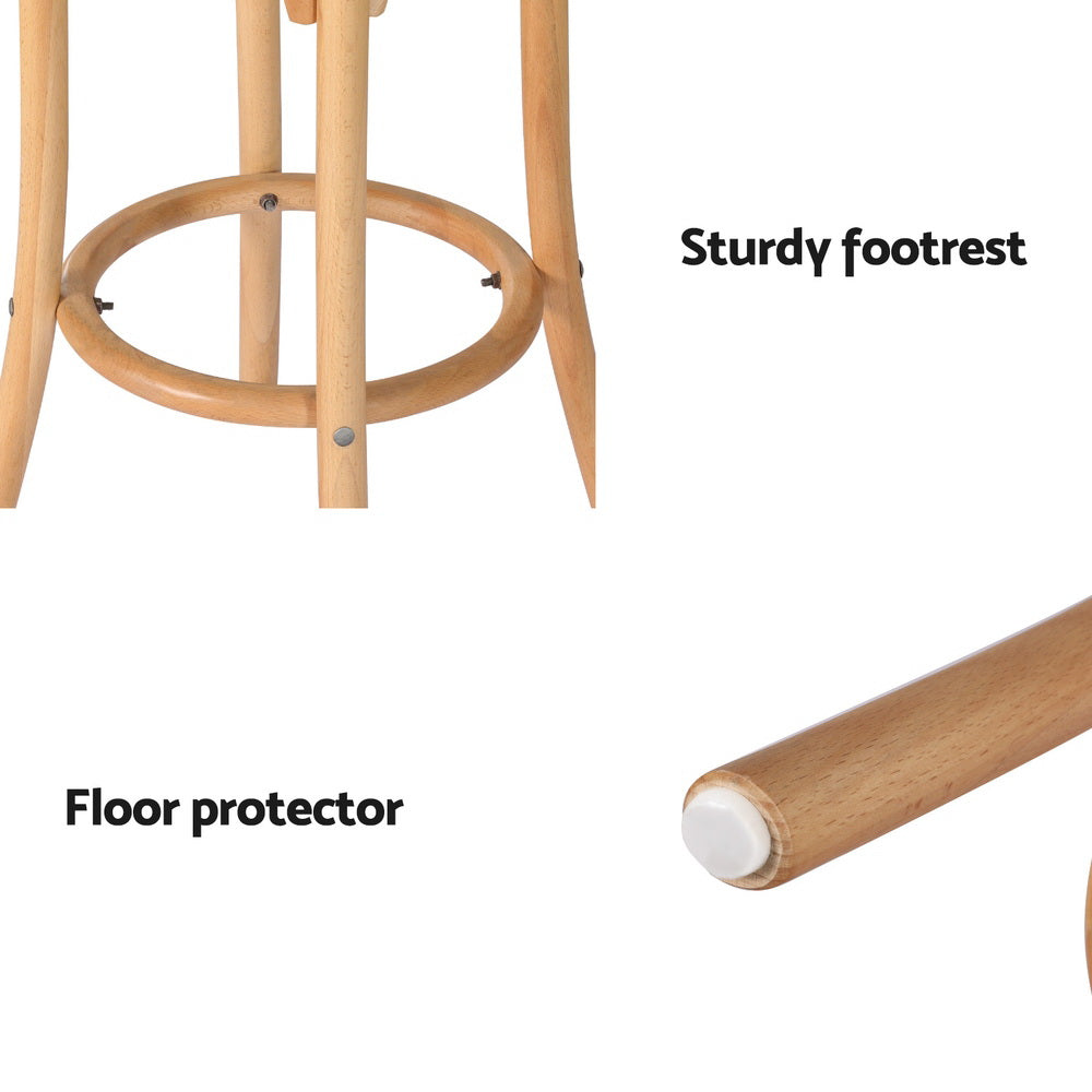 Korra - Rattan Seat Stool x 4