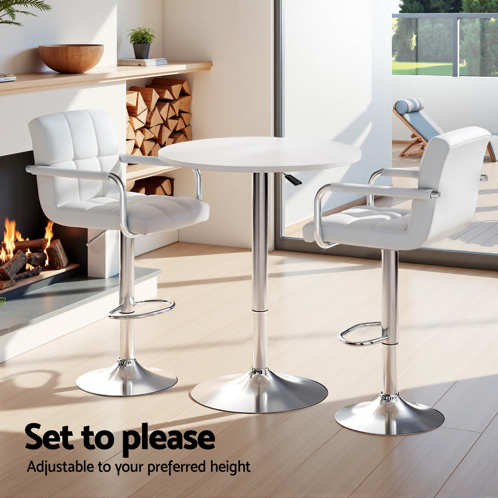 Linea Bar Table Set (3 piece)