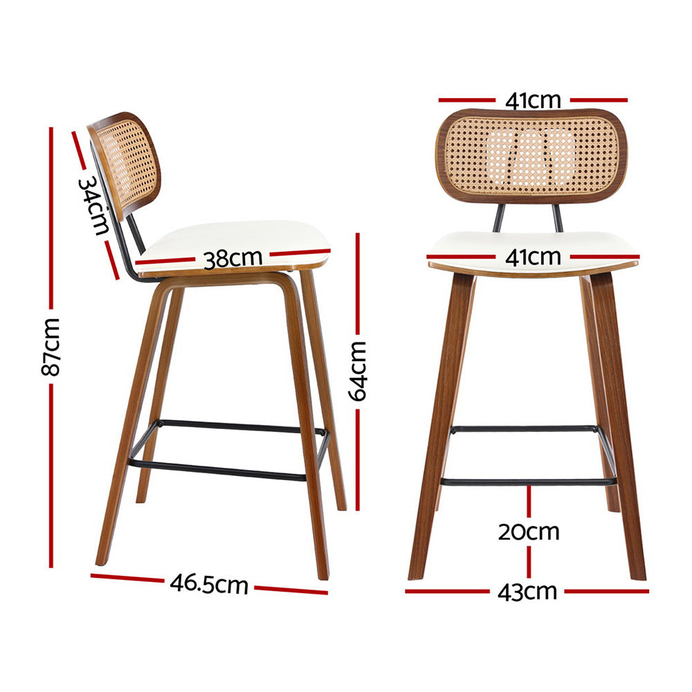 2x Milano Bar Stools