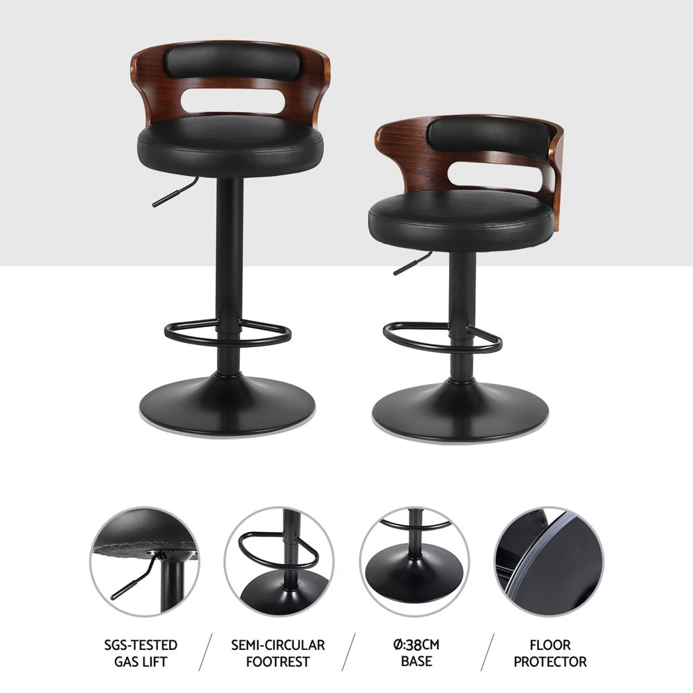 Korra 4x Bar Stools Gas Lift