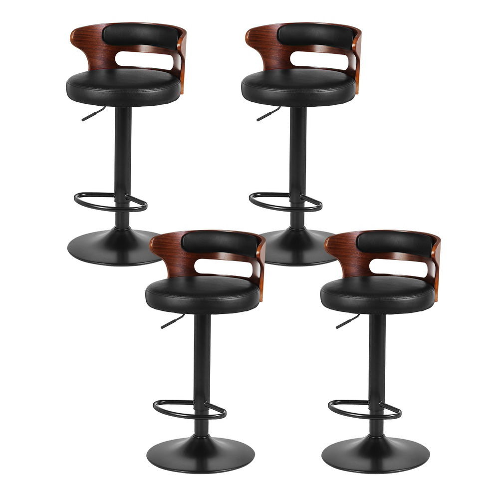 Korra 4x Bar Stools Gas Lift