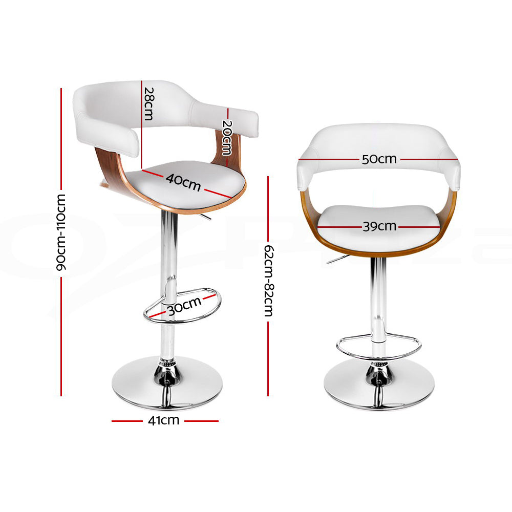 Verano Bar Stools Gas Lift x2