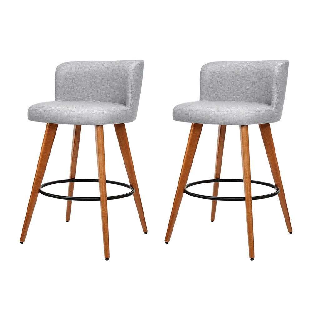 Maison Bar Stools, Linen (set of 2)