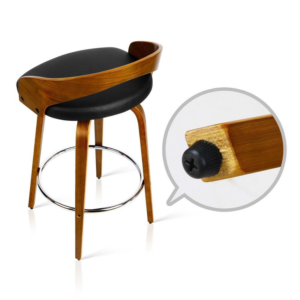Arden Bar Stools - Black (set of 2)
