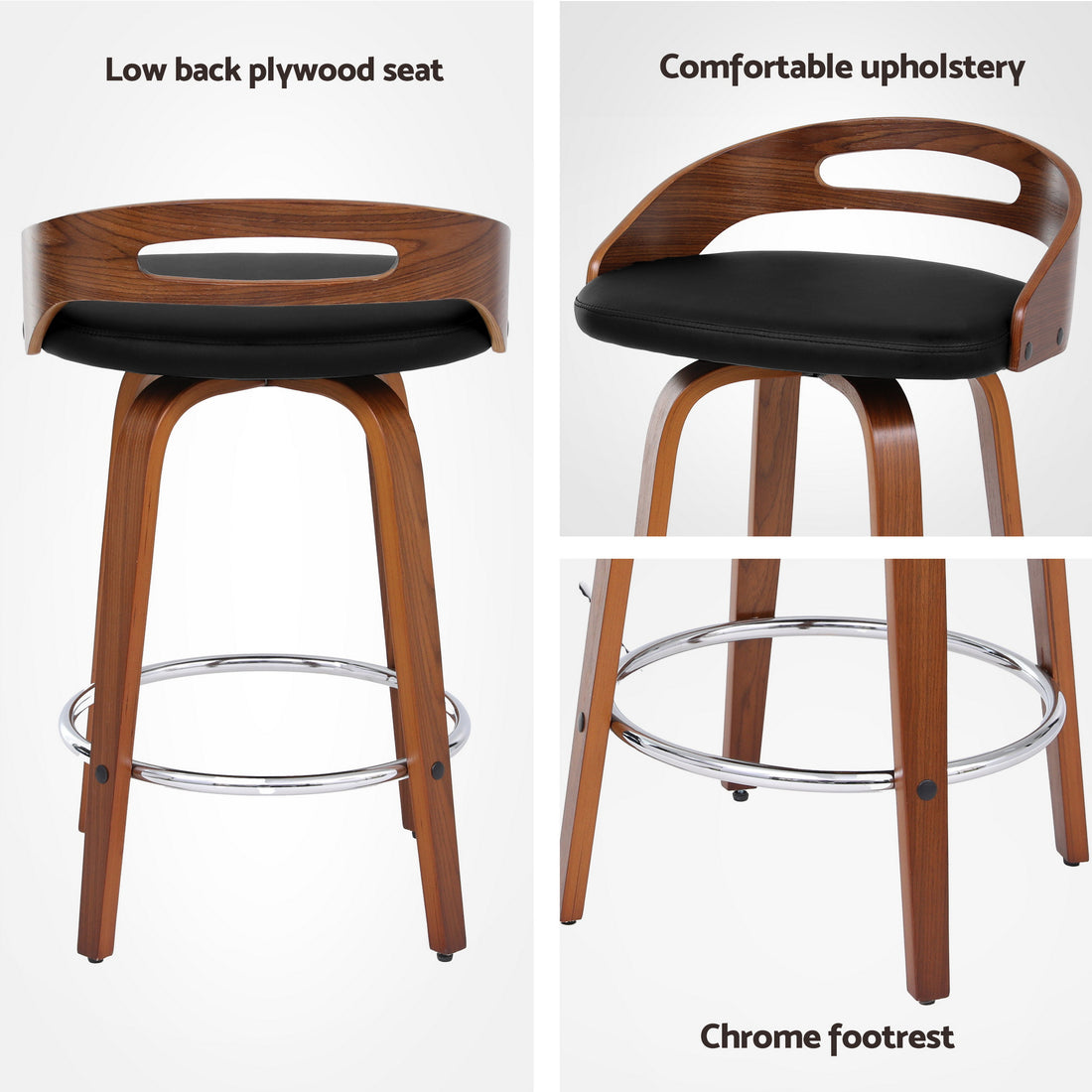 Davie Swivel Stool (set of 2)