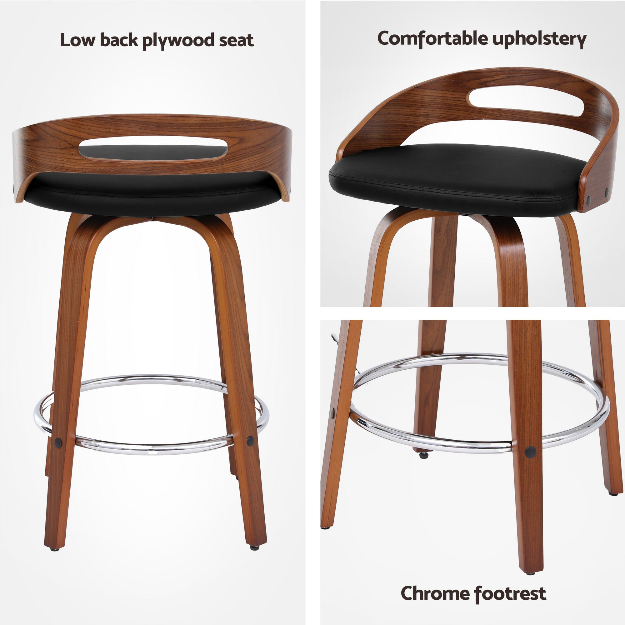Davie Swivel Stool (set of 4)