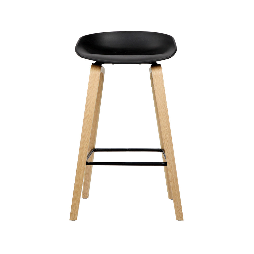 Korra 2x Bar Stools Wooden