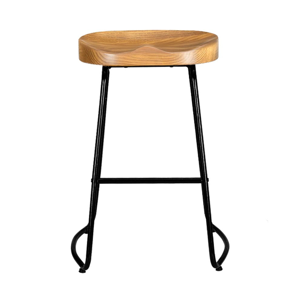 Nordic Timber Stools x 2