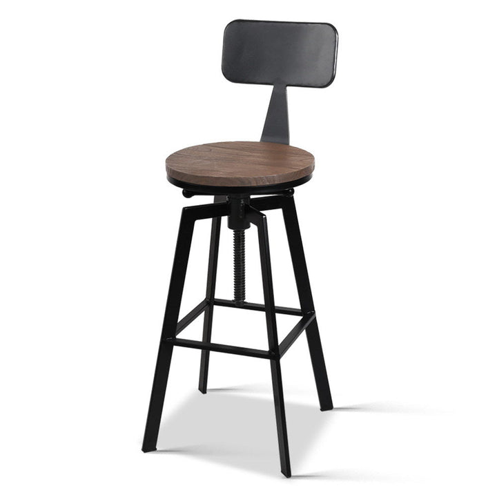 Artiss Bar Stools Kitchen Counter Chairs Vintage Metal Chairs