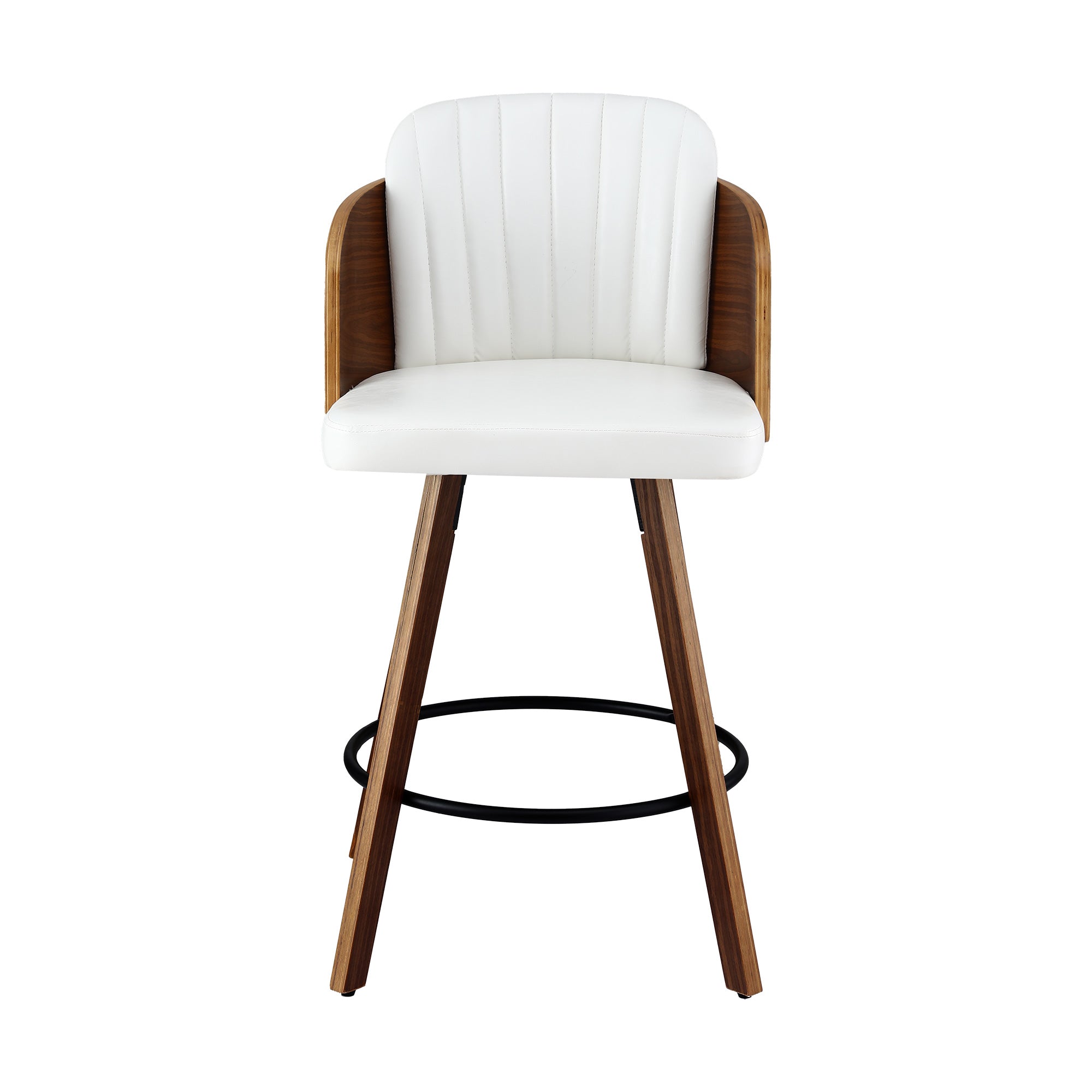 Artiss Wooden Bar Stools Swivel Kitchen Counter Stool Chair 58cm Seat Height