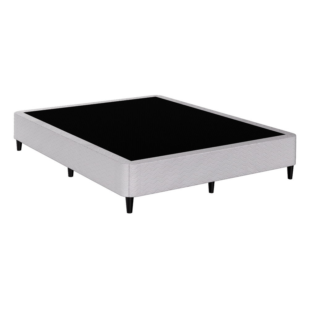 Korra Bed Frame Double Size Metal Grey MASON