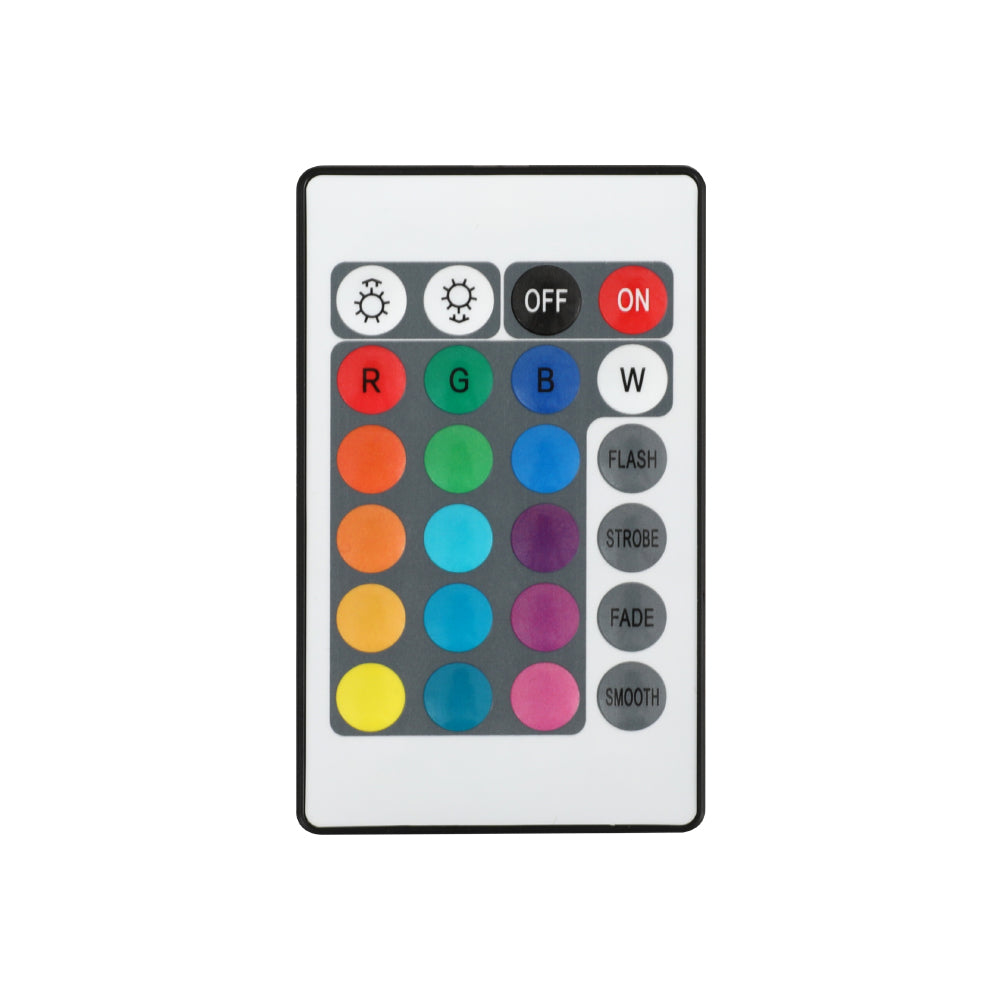 Korra Bed Frame King Size LED Black RAVI