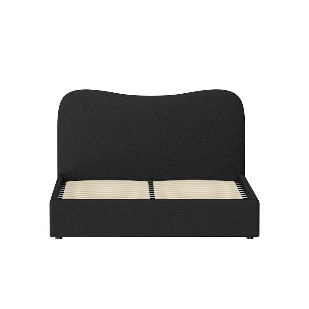 Korra Bed Frame Double Size Boucle DARA