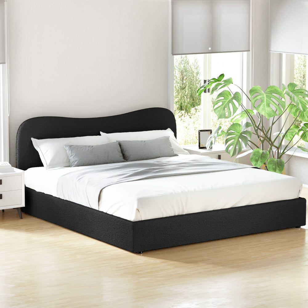 Korra Bed Frame King Size Boucle DARA