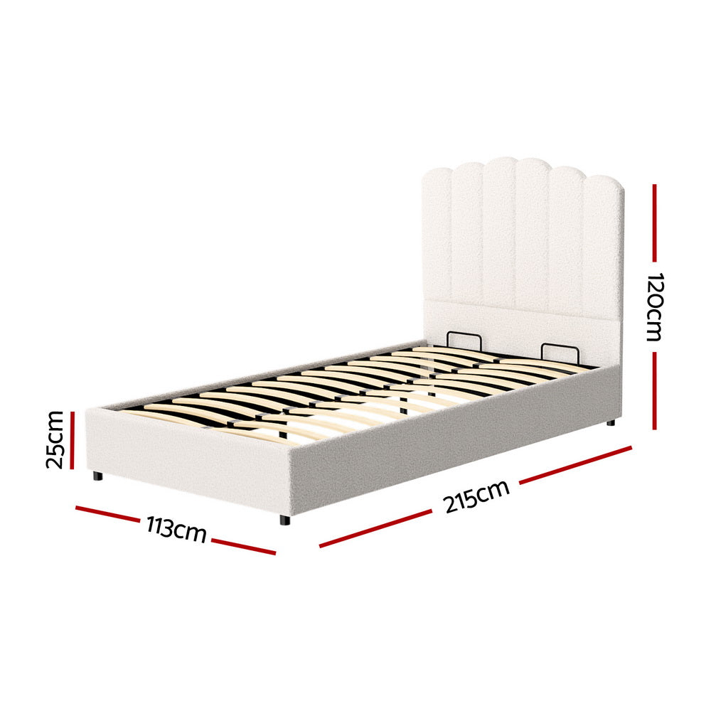 Meghan Bed Frame King Single Size