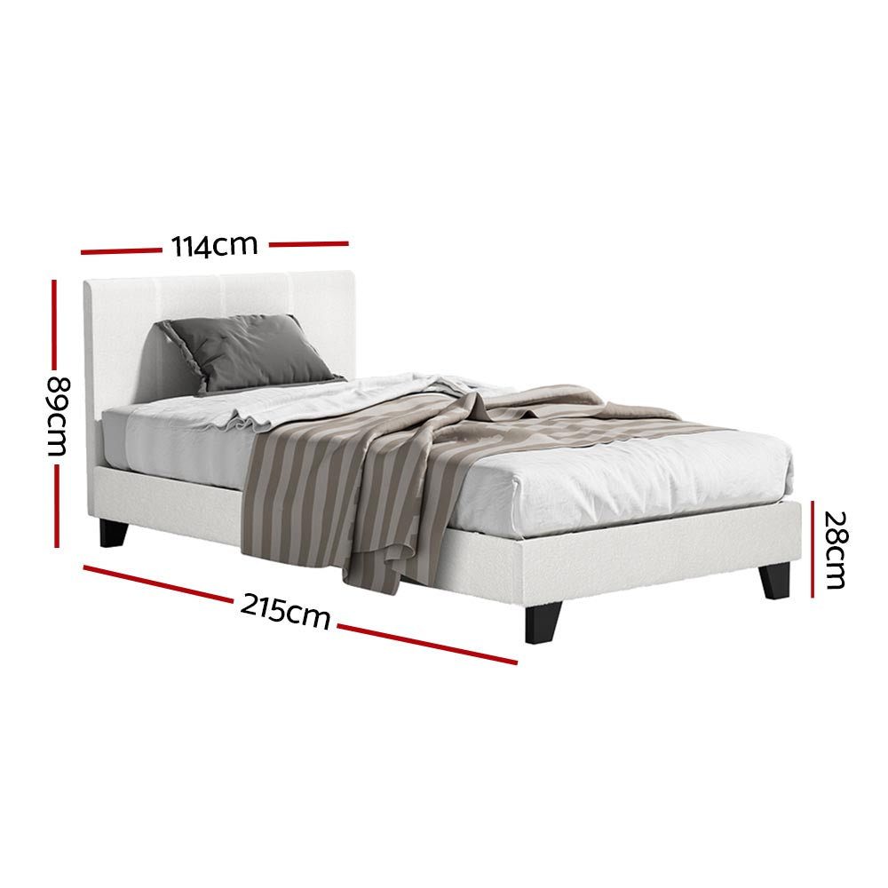 Korra Bed Frame King Single - Milou