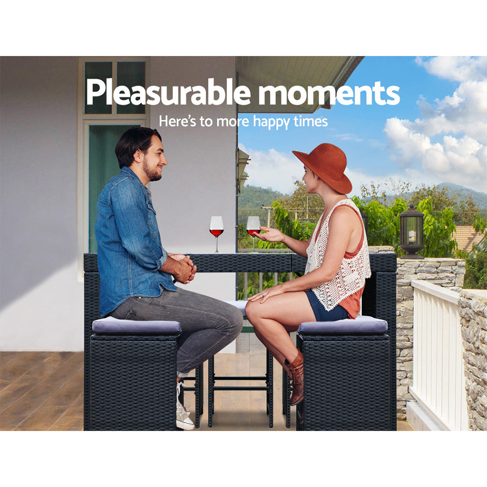 Portofino Outdoor Bar Set (7-Piece)