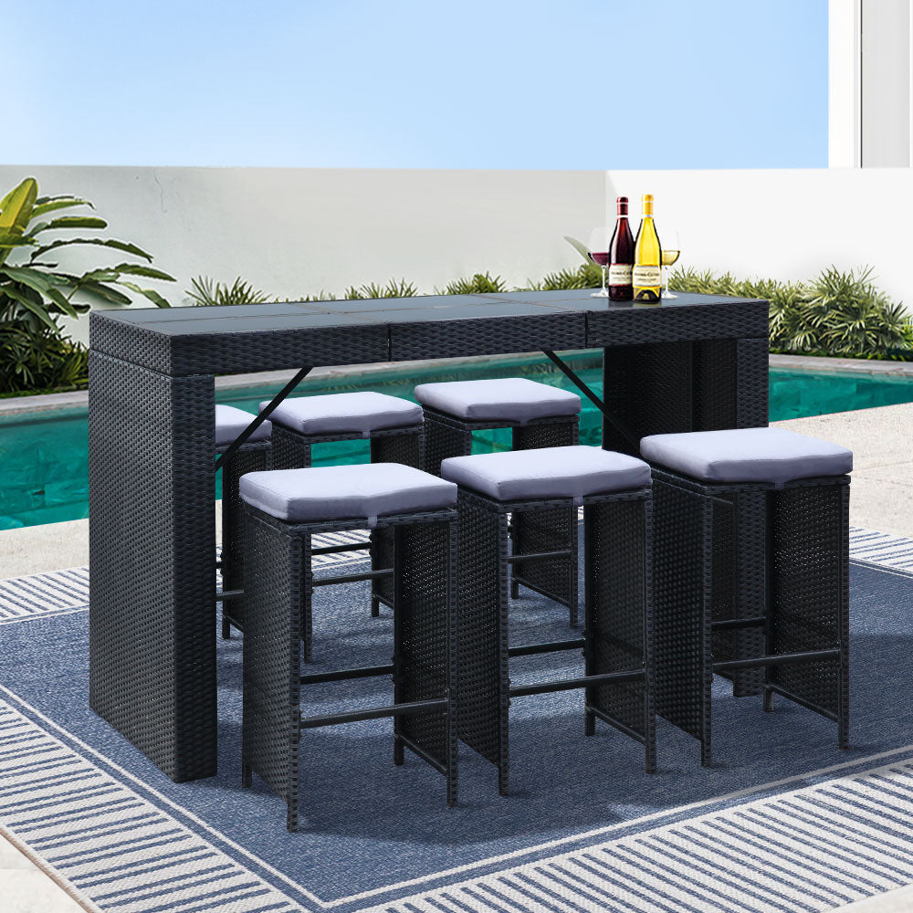Portofino Outdoor Bar Set (7-Piece)