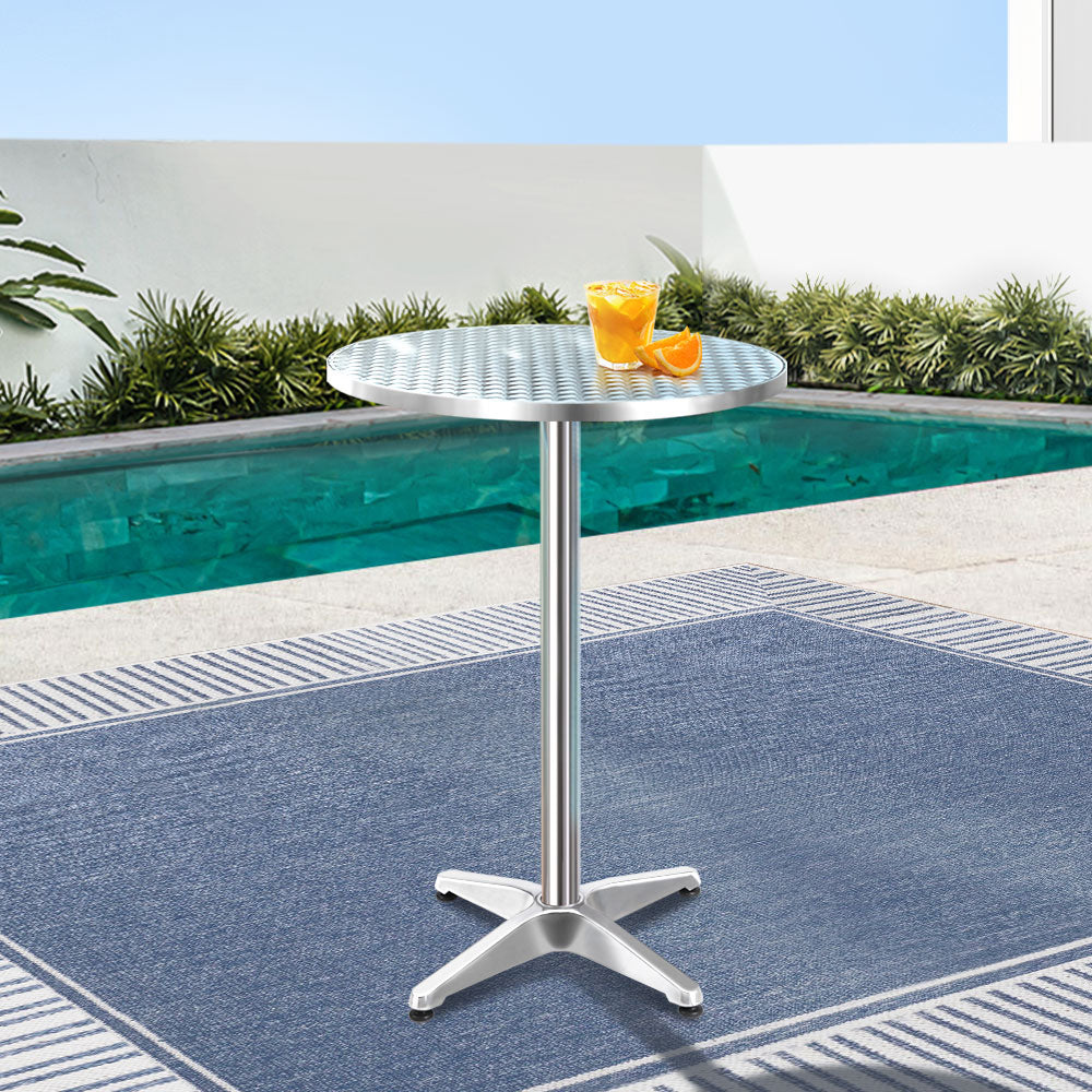 Gardeon Outdoor Bar Table Adjustable