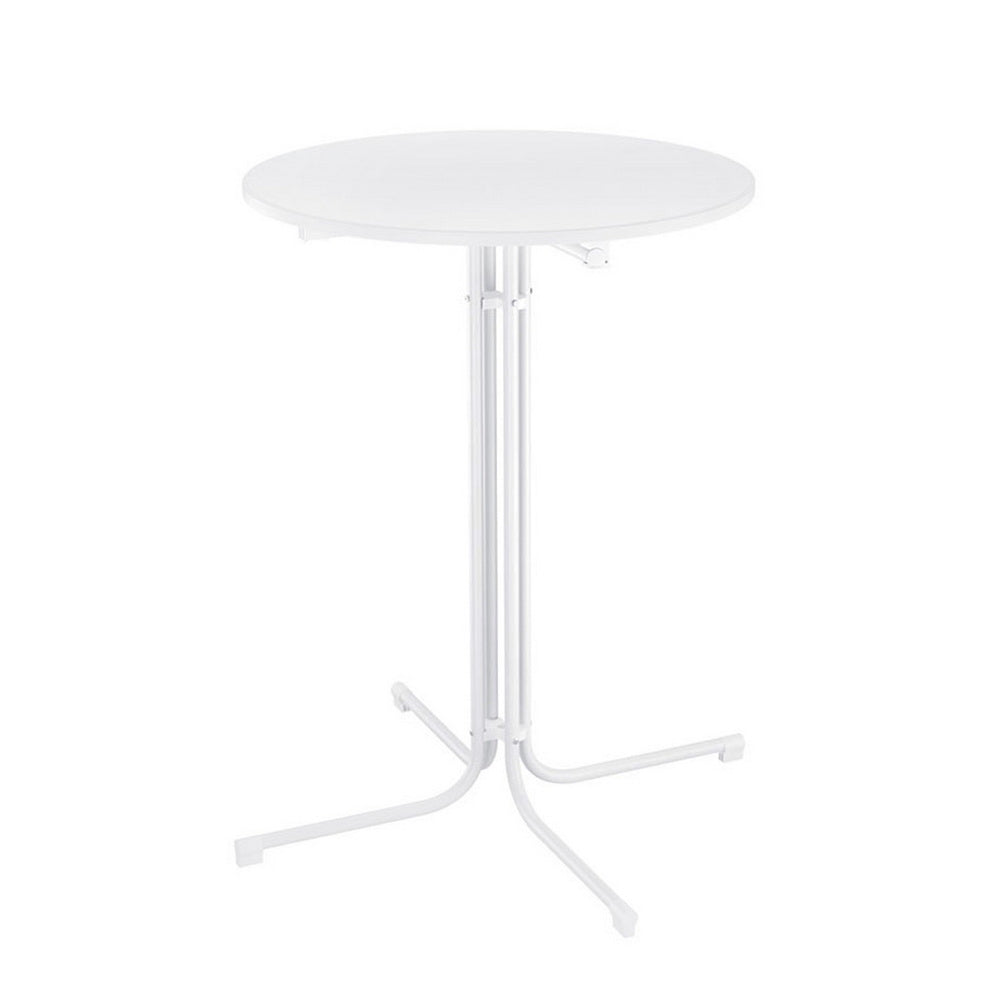 Belden Outdoor Bar Table - Folding - White