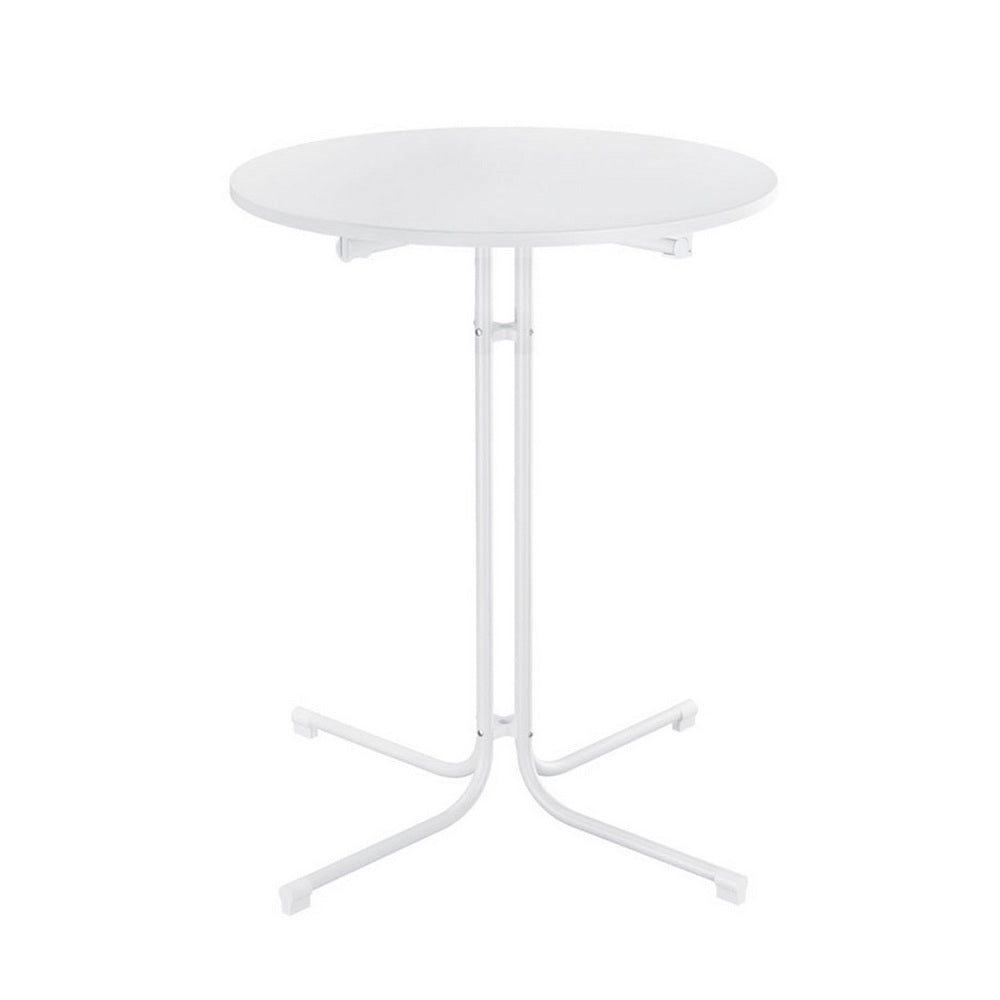 Belden Outdoor Bar Table - Folding - White