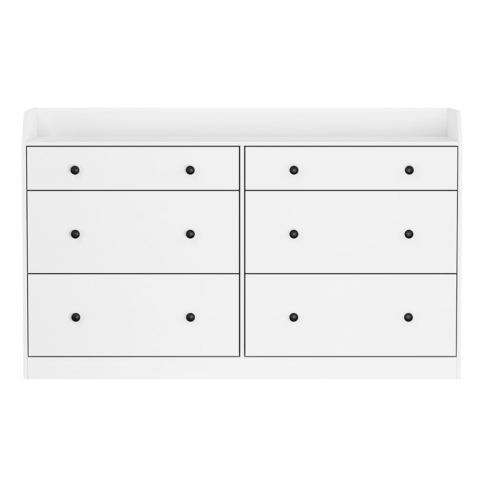 Korra 6 Chest of Drawers - PETE White