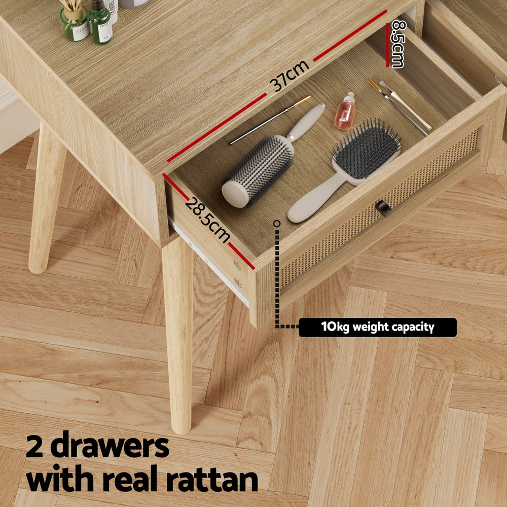 Korra Dressing Table - Rattan