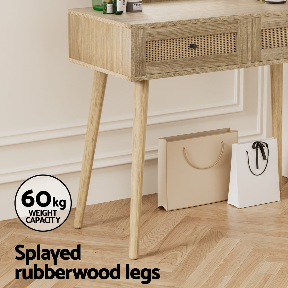 Korra Dressing Table - Rattan