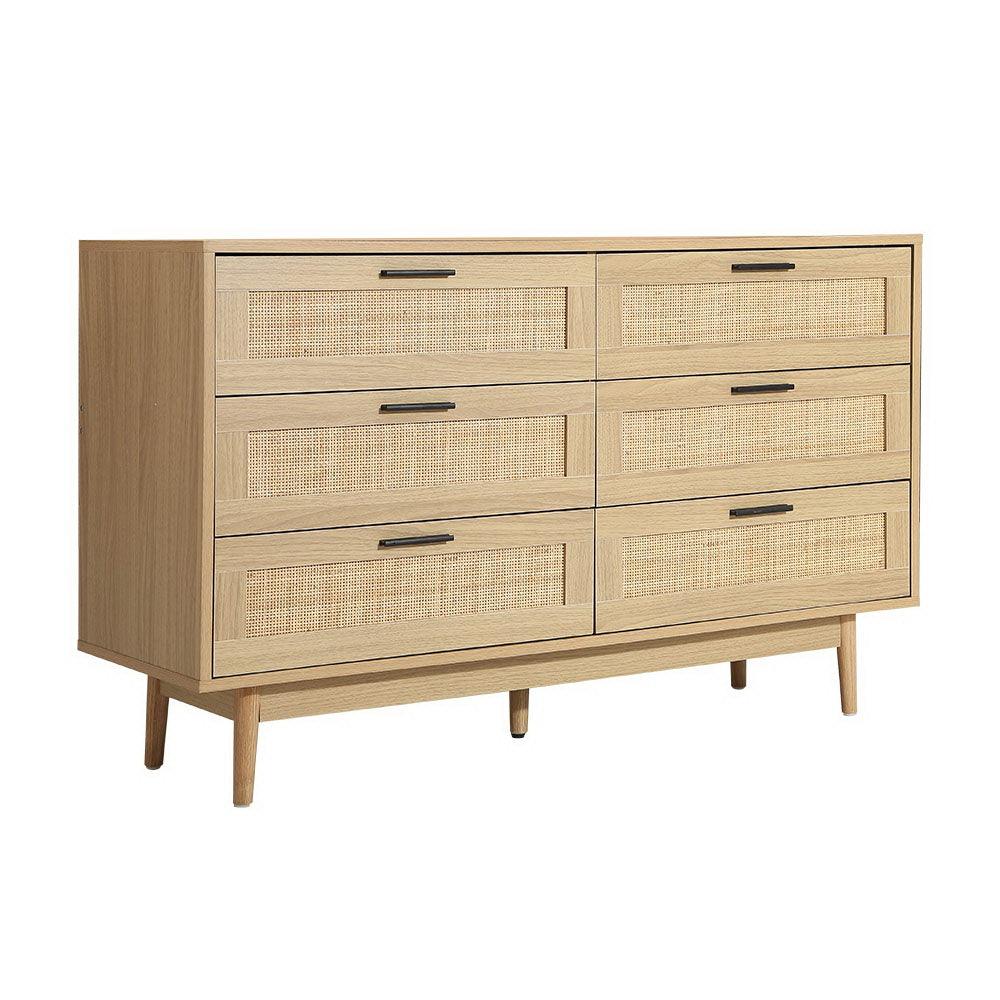 Korra 6 Chest of Drawers - BRIONY Oak