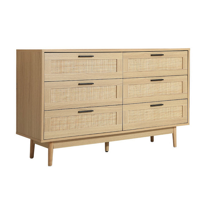 Korra 6 Chest of Drawers - BRIONY Oak