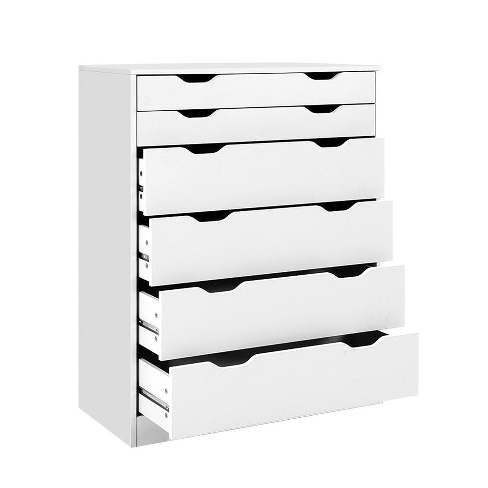 Korra 6 Chest of Drawers - MYLA White