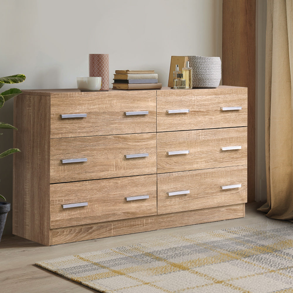 Korra 6 Chest of Drawers - VEDA Pine