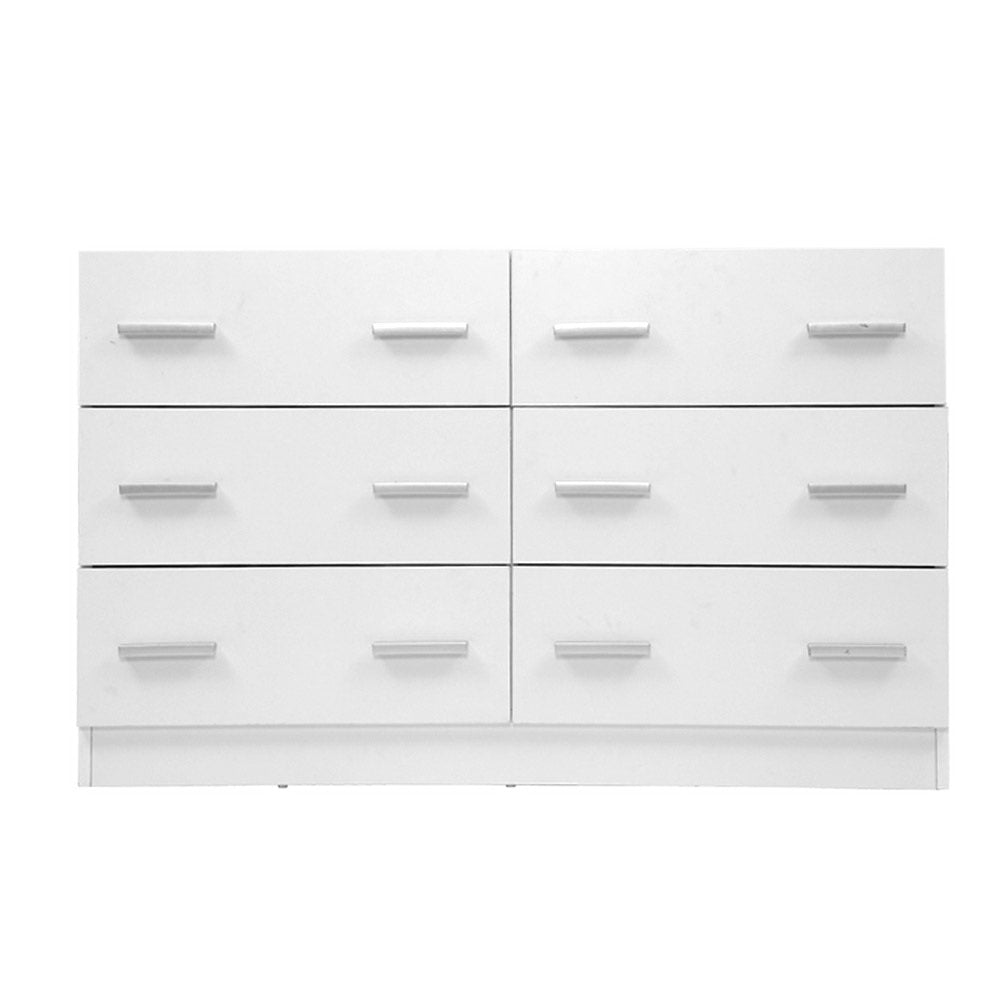 Korra 6 Chest of Drawers - VEDA White