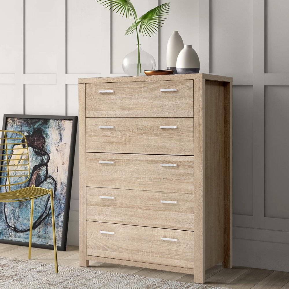 Korra 5 Chest of Drawers - MAXI Pine