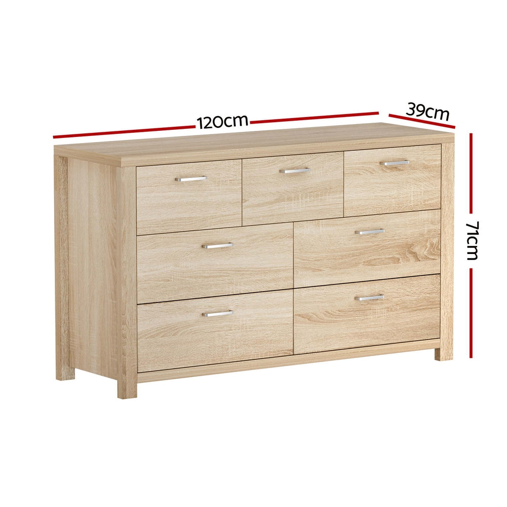Korra 7 Chest of Drawers - MAXI Pine