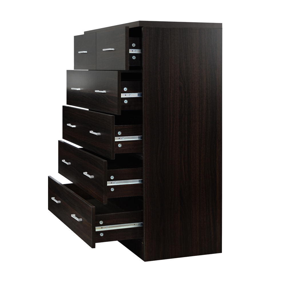Korra 6 Chest of Drawers - ANDES Walnut