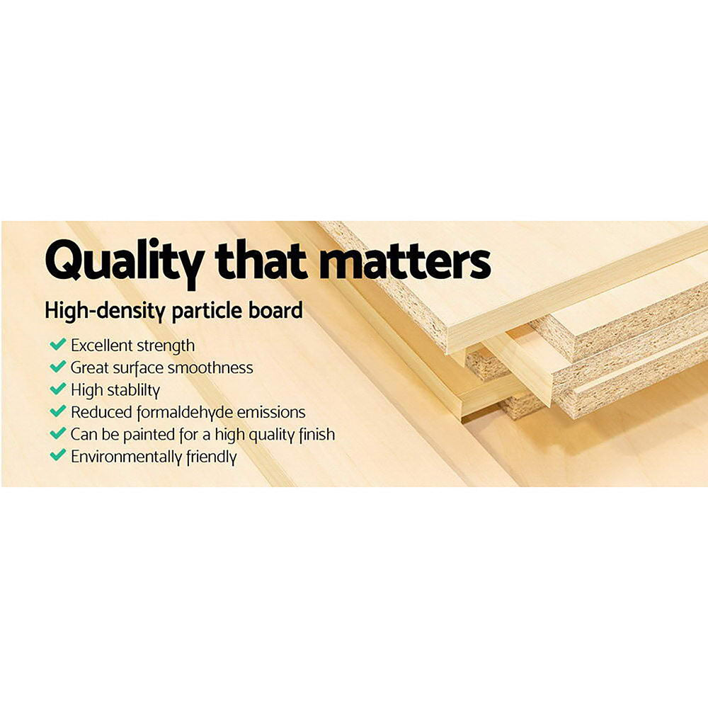 Korra 6 Chest of Drawers - ANDES White