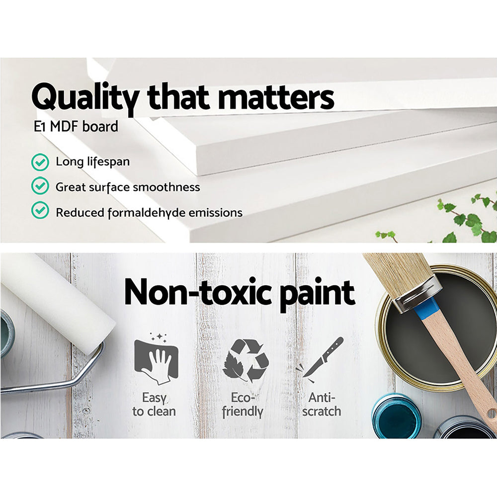 Korra 4 Chest of Drawers - LEESA White