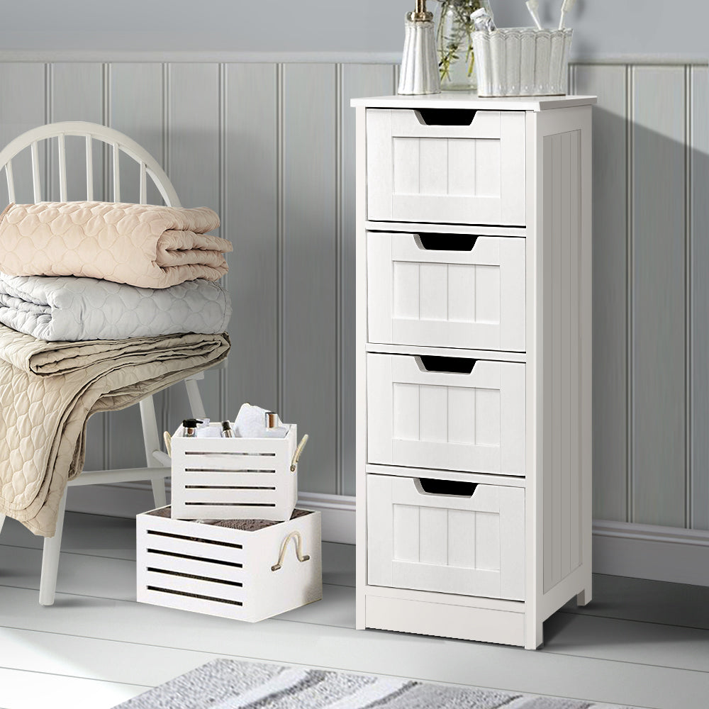 Korra 4 Chest of Drawers - LEESA White