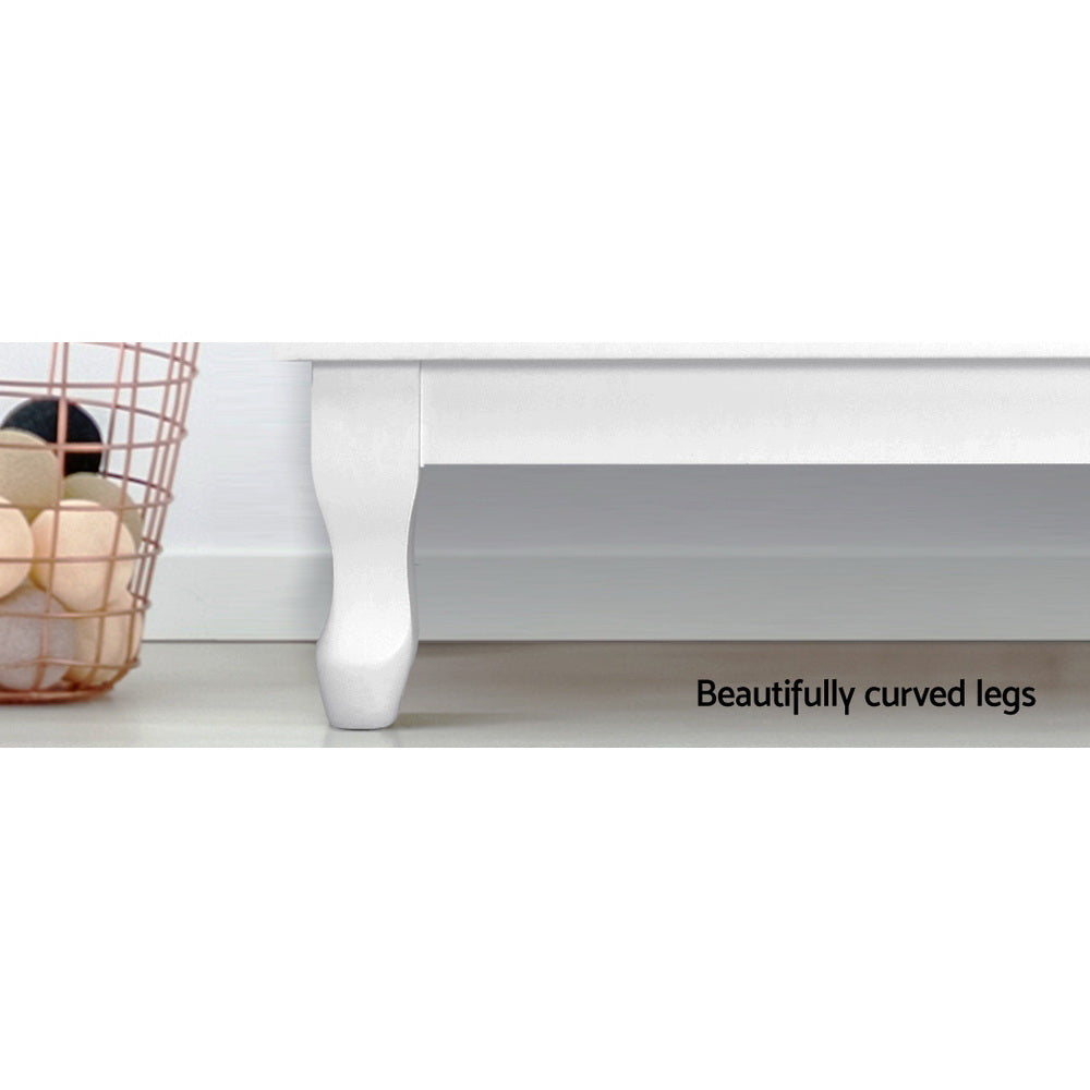 Korra 6 Chest of Drawers - KUBI White