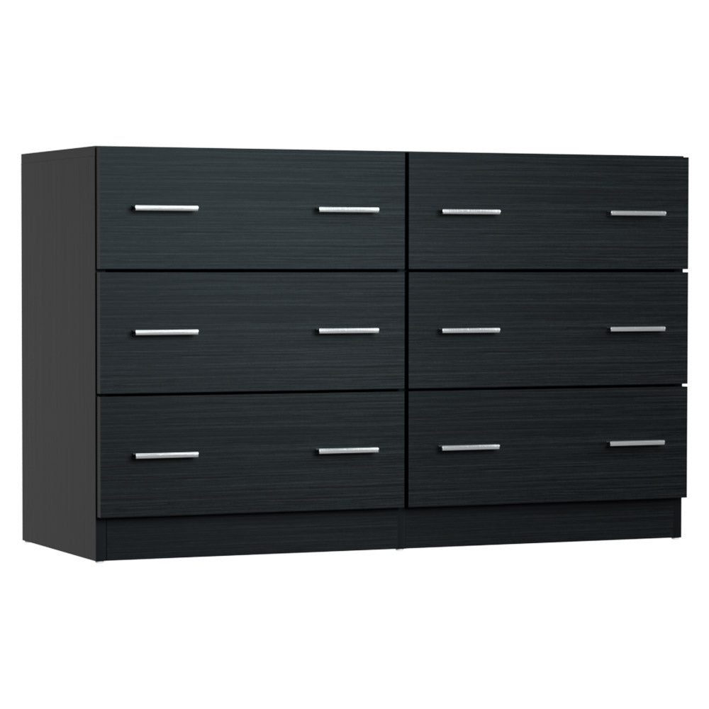 Korra 6 Chest of Drawers - VEDA Black
