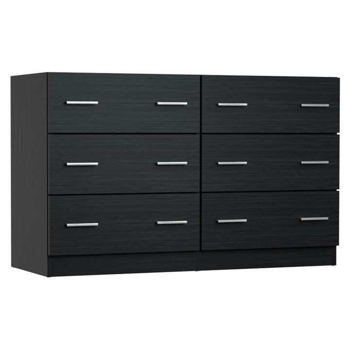 Korra 6 Chest of Drawers - VEDA Black