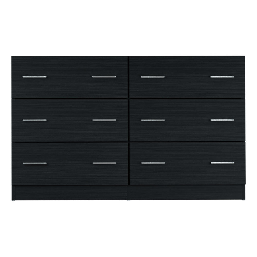 Korra 6 Chest of Drawers - VEDA Black
