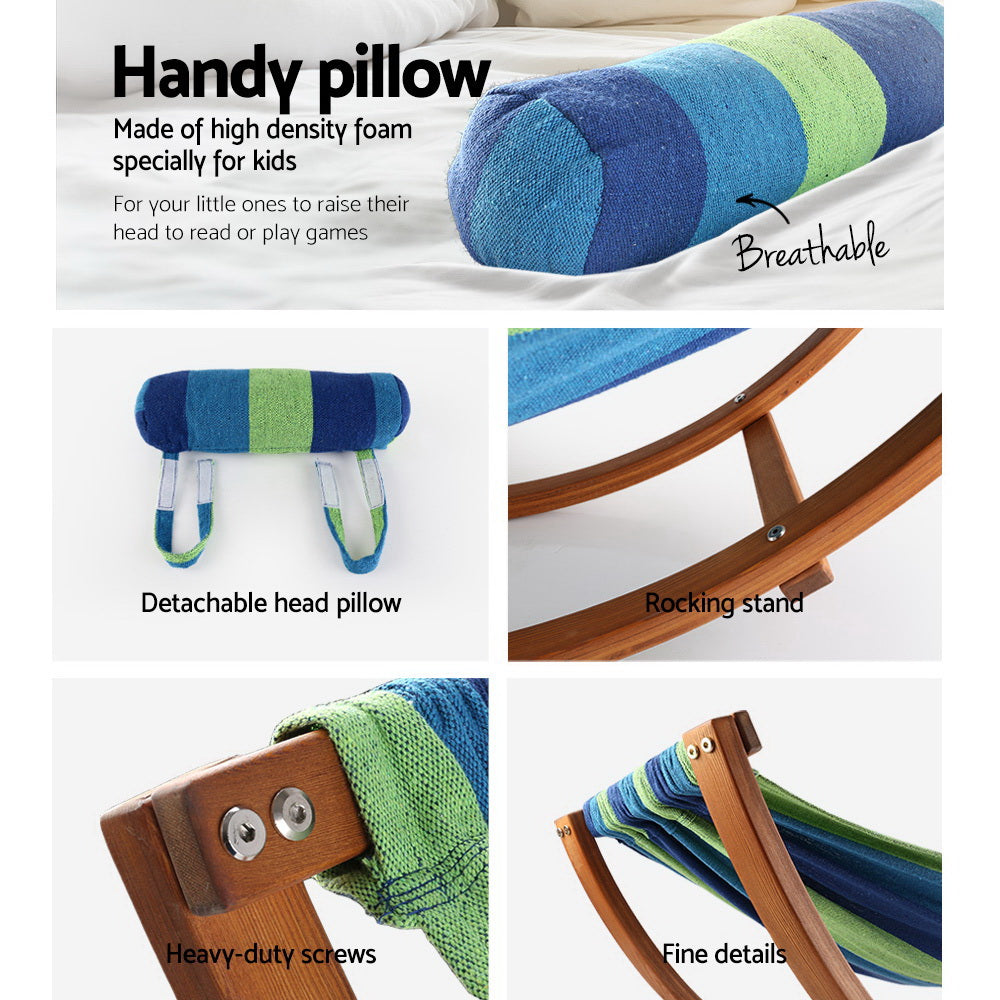 Kids Timber Hammock Rocking