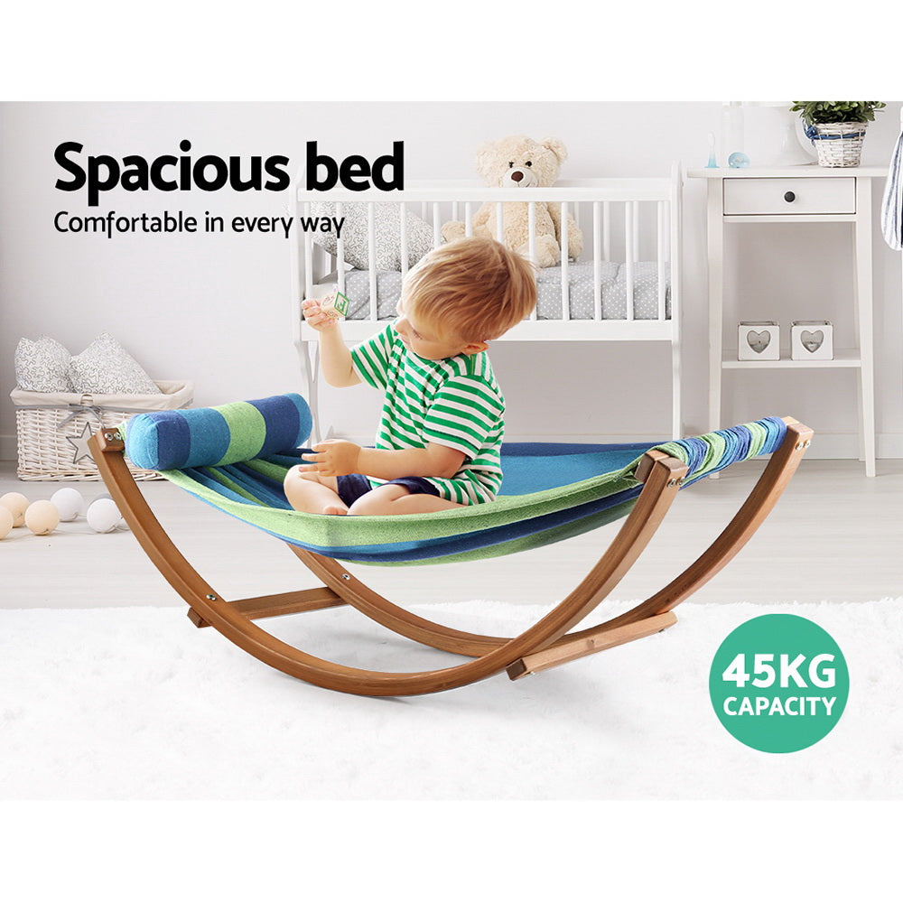 Kids Timber Hammock Rocking