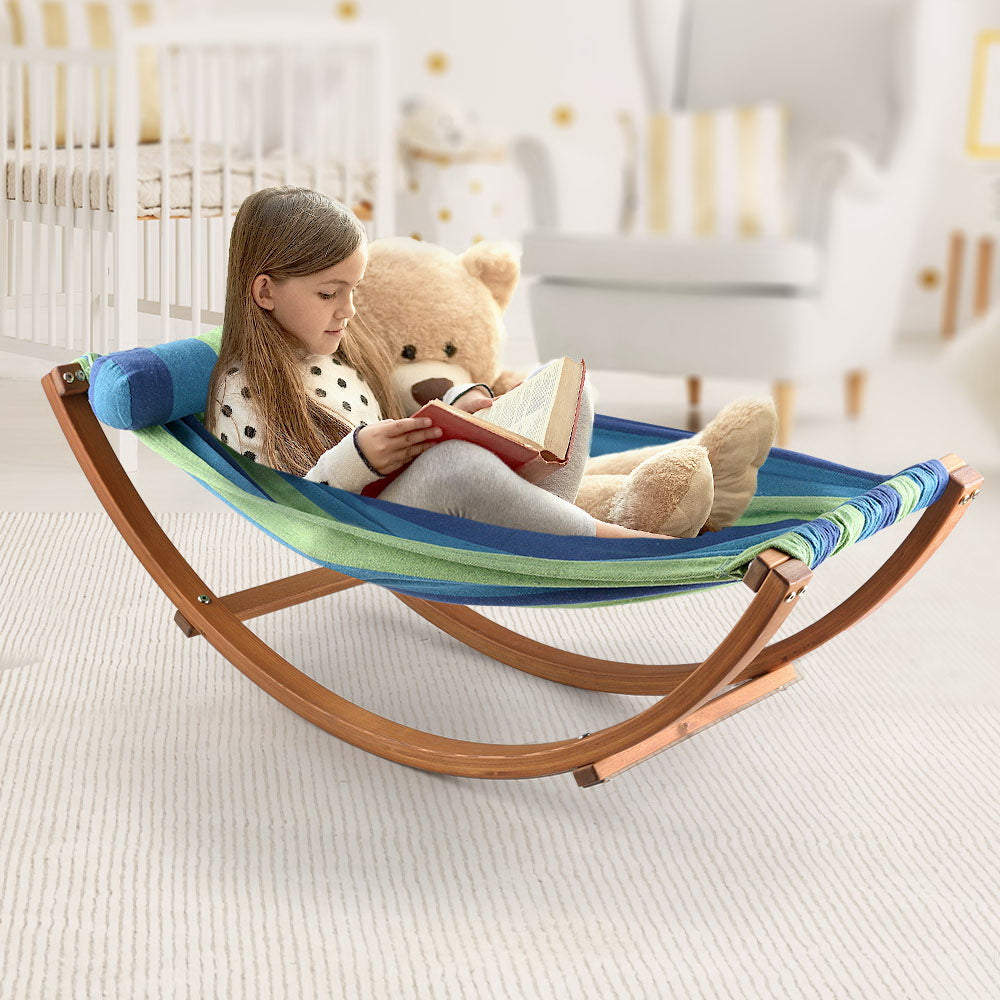 Kids Timber Hammock Rocking